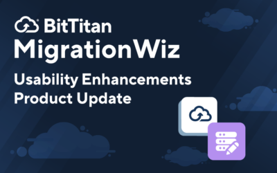 Usability Enhancements Product Update